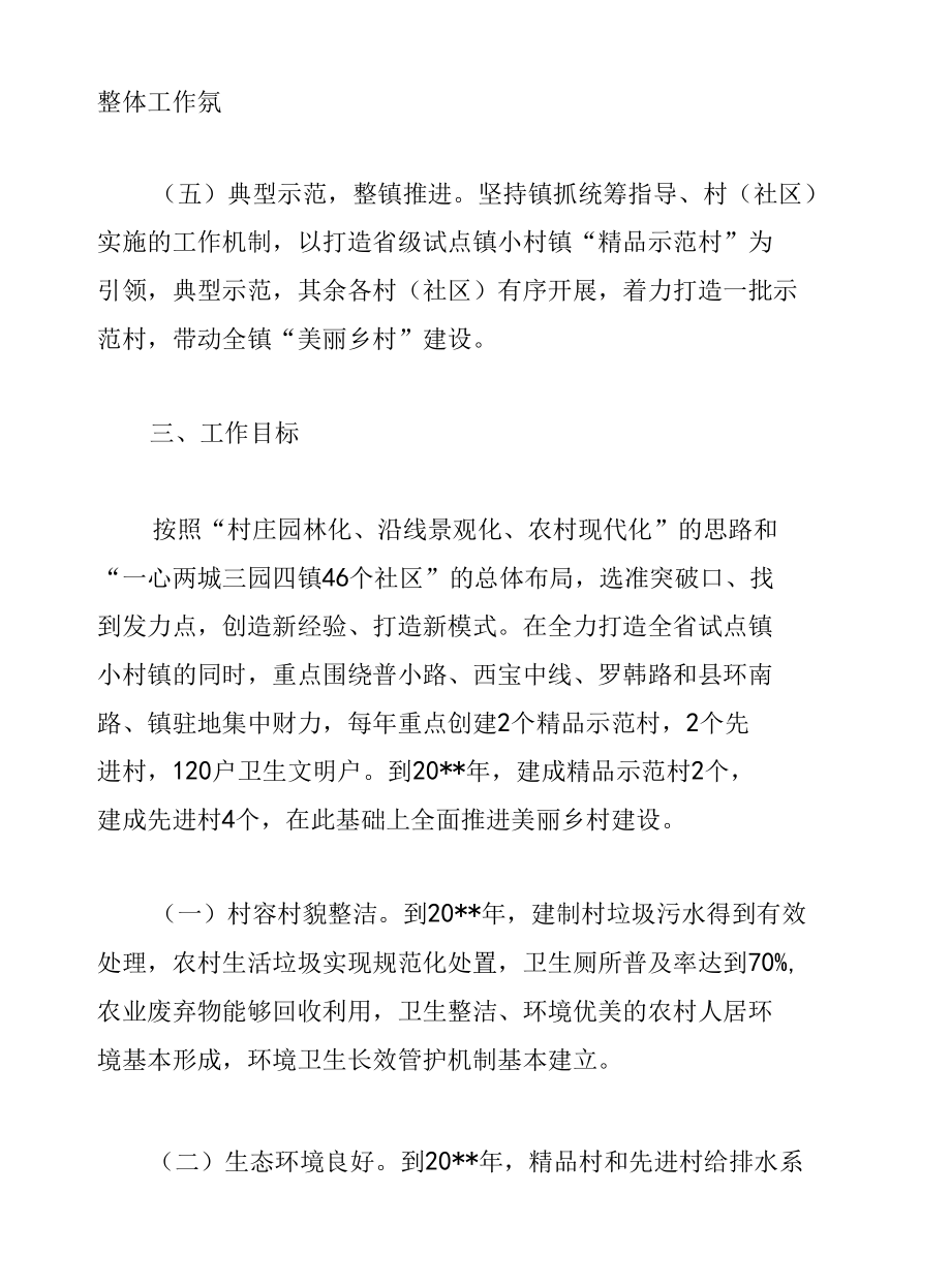 美丽乡村建设实施方案.docx_第3页