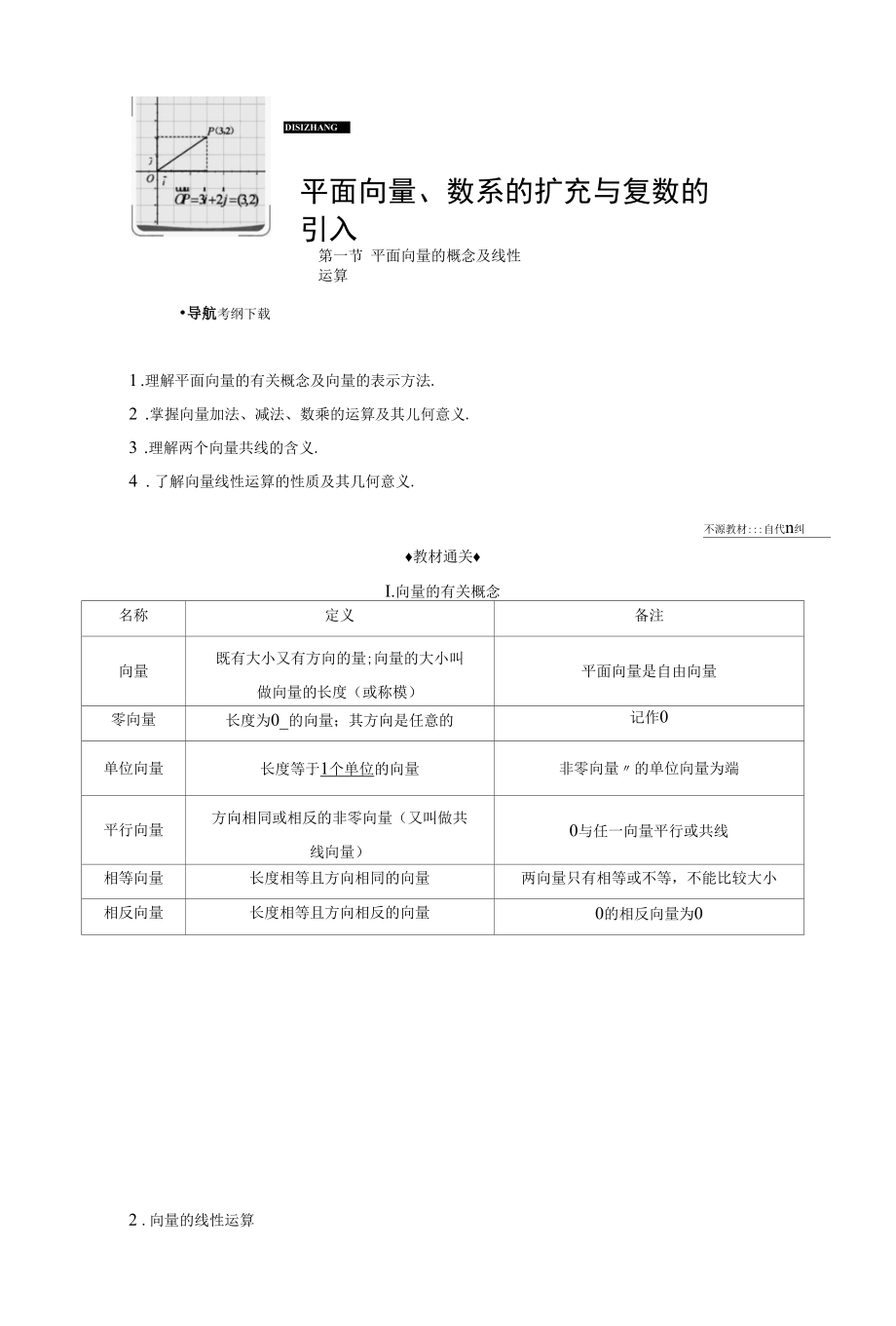 04第四章-平面向量、数系的扩充与复数的引入.docx_第1页