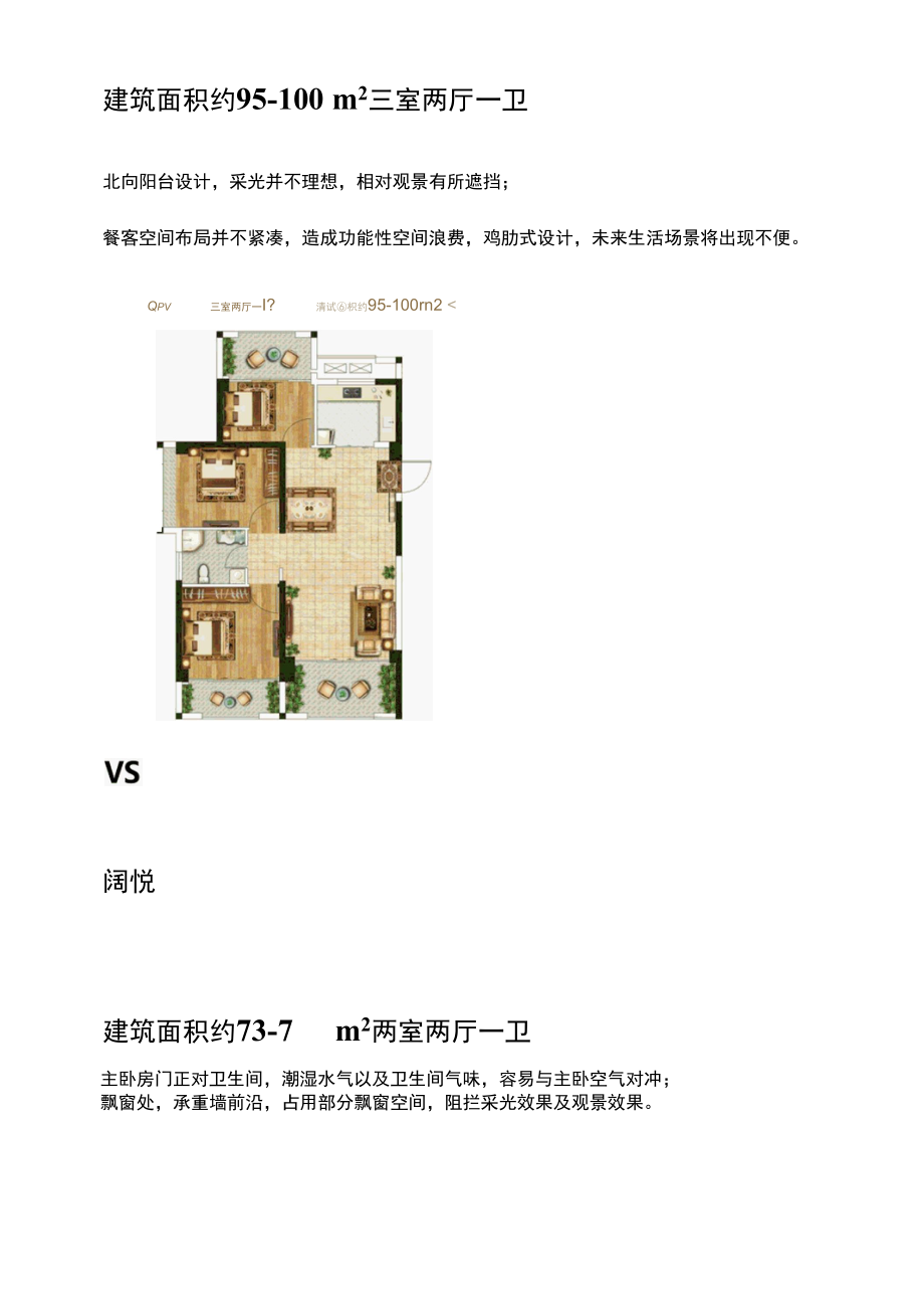 0909悦璟与竞品户型对比.docx_第1页