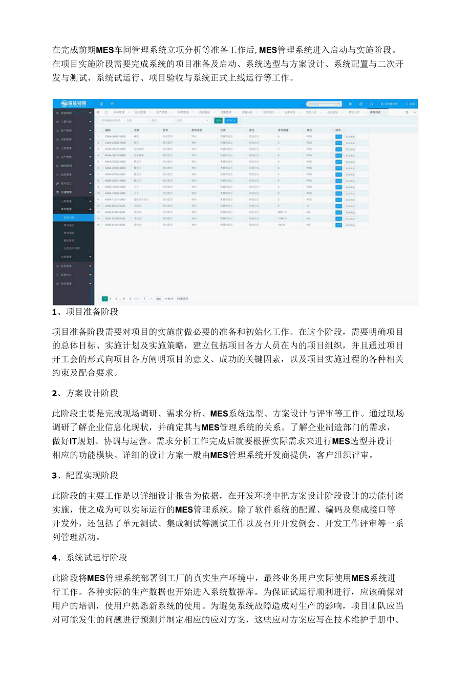 MES管理系统项目实施的五个步骤.docx_第1页