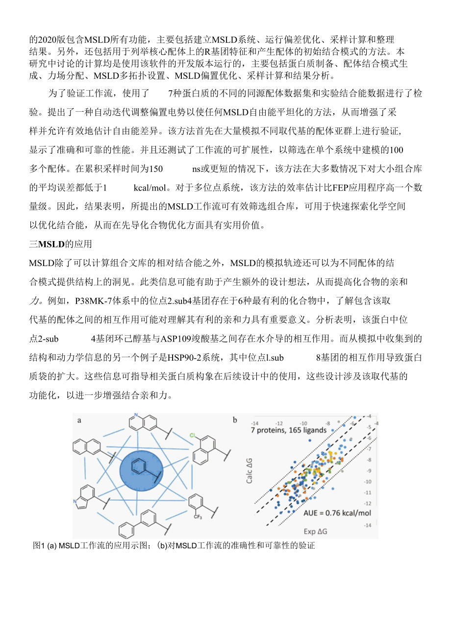 λ动力学可自动、准确和扩展的计算蛋白与配体的相对结合自由能.docx_第2页