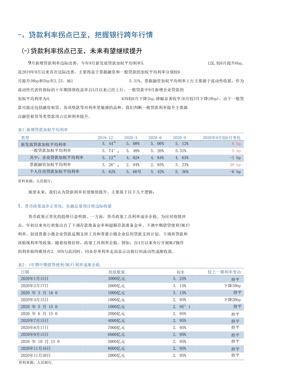 银行业股热点动态观察：贷款利率拐点已至把握银行跨年行情.docx_第2页