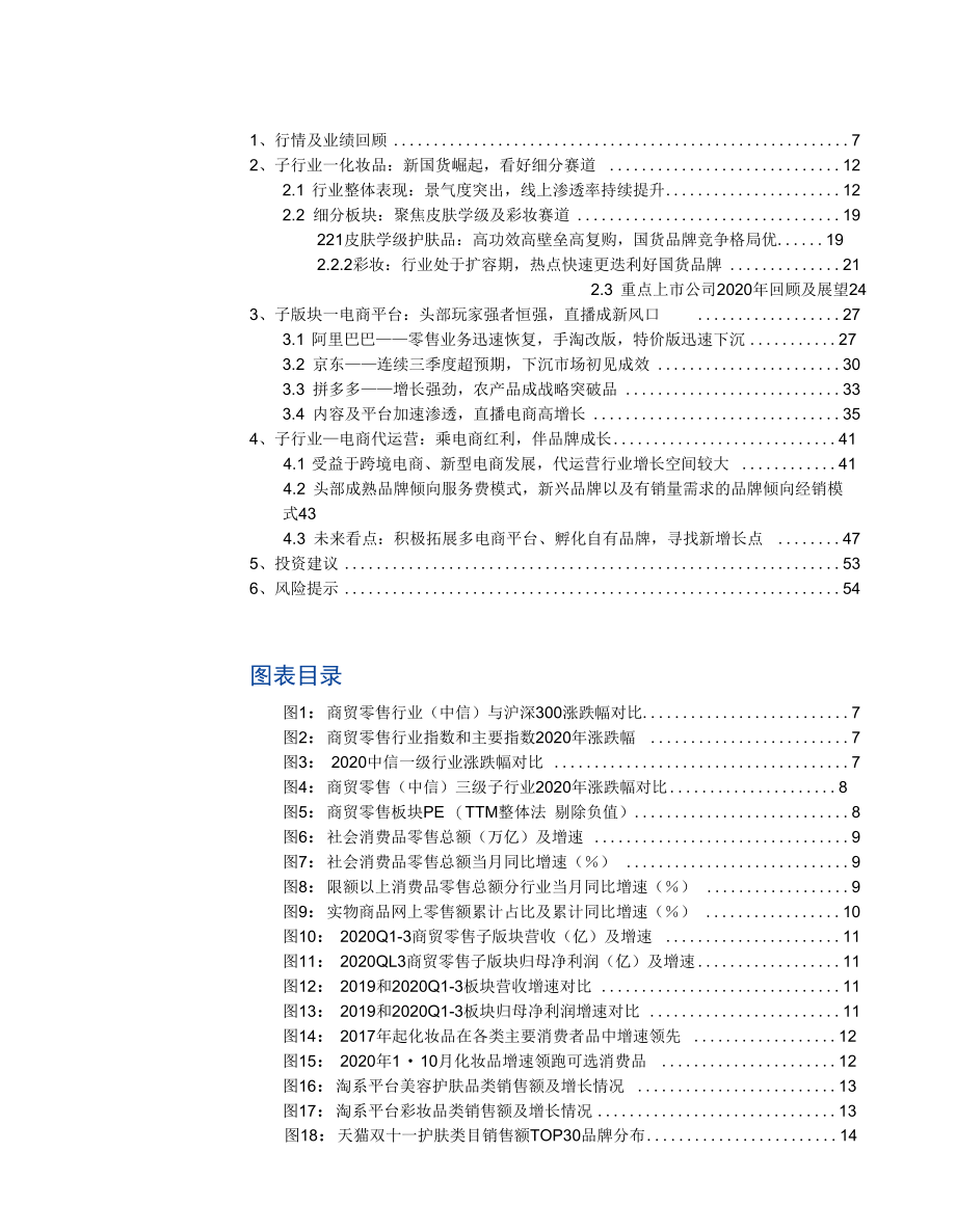 零售行业2021年策略报告：线上加速渗透新国货崛起.docx_第1页