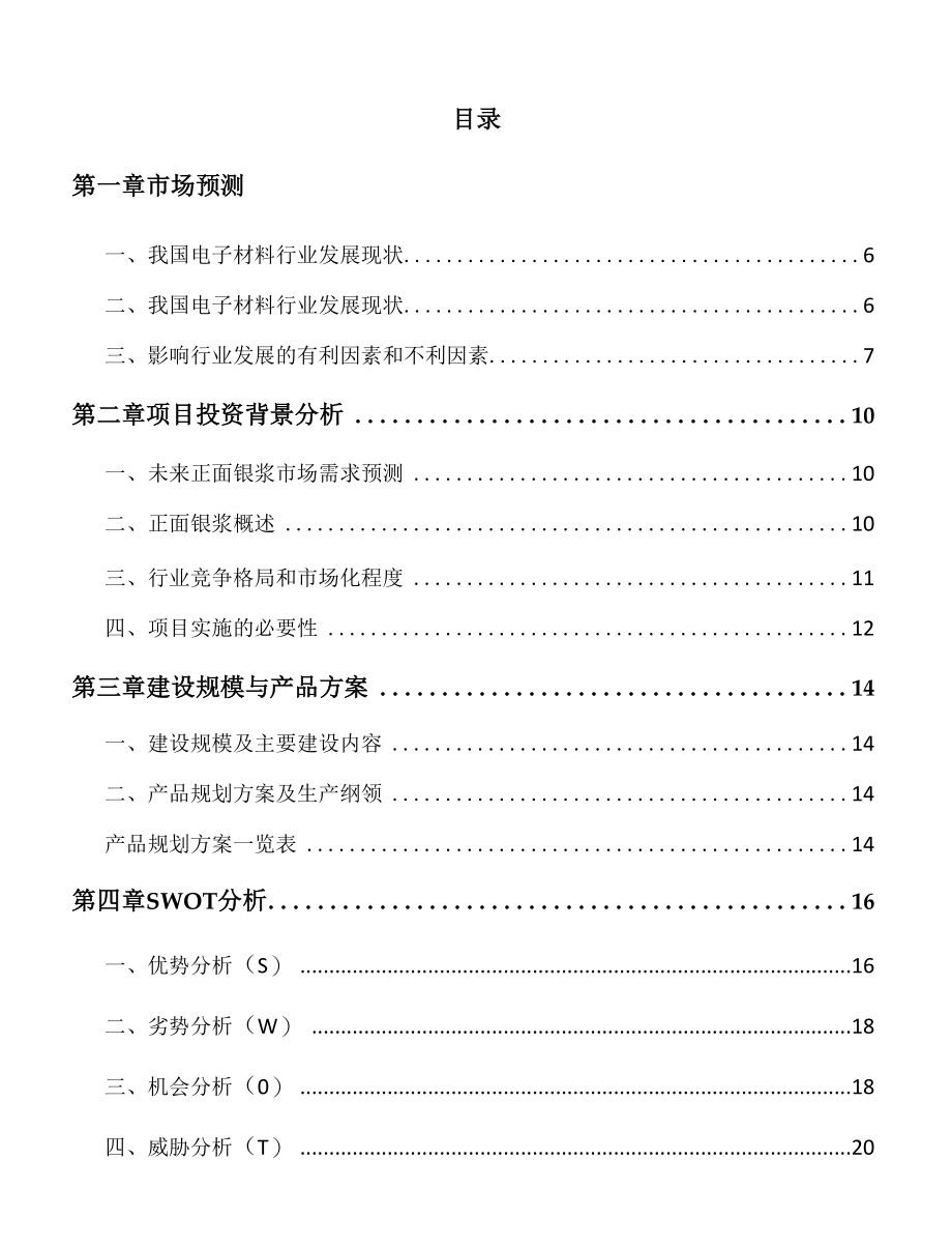 浙江电子浆料项目商业计划书.docx_第2页