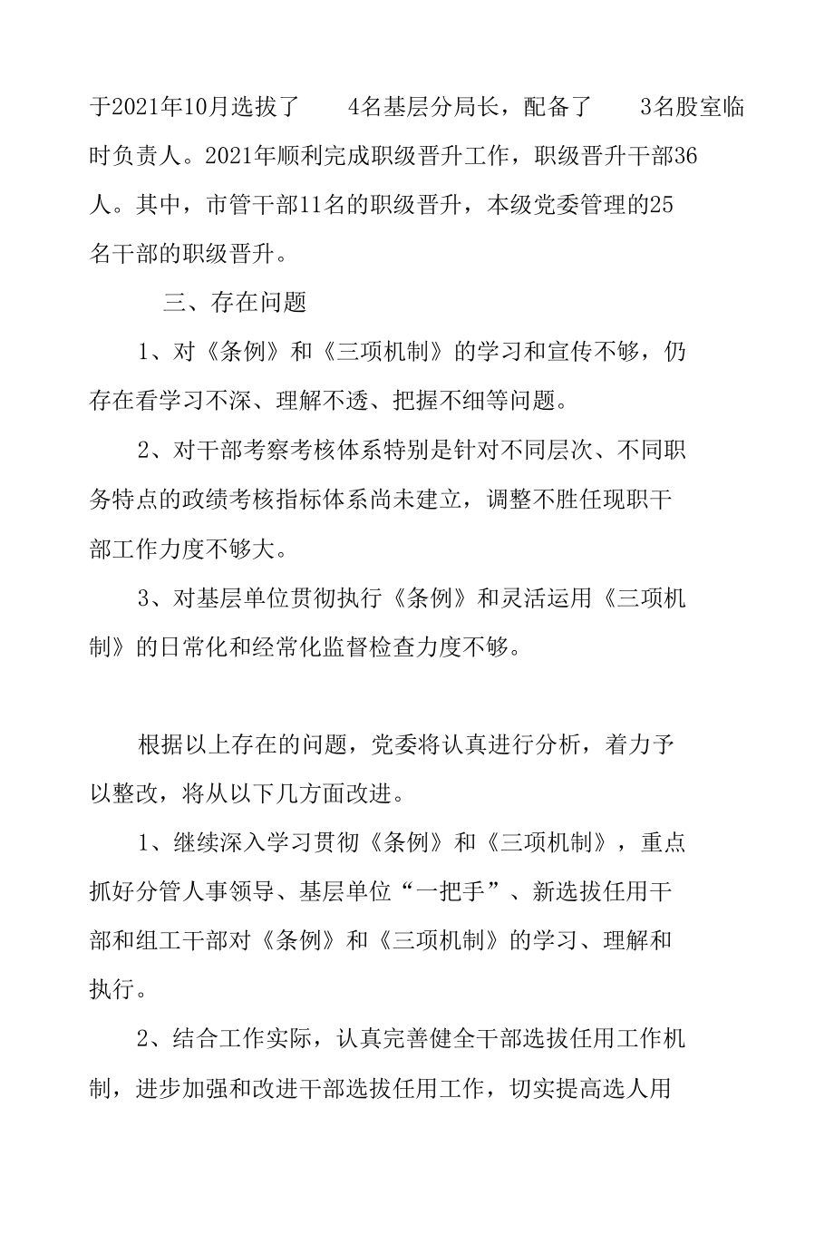 市税务局党委书记关于履行干部选拔任用工作职责的报告.docx_第2页