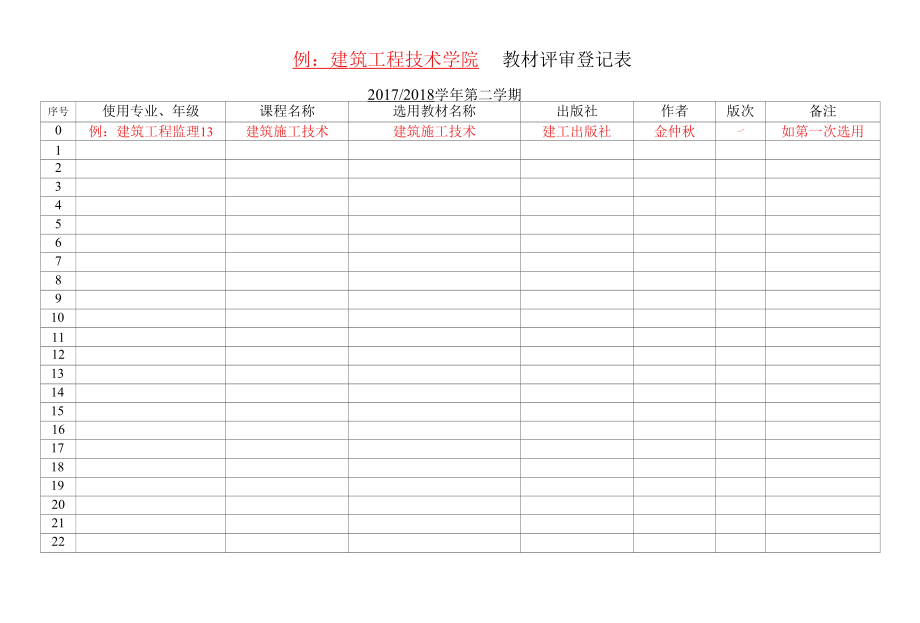 教程评审登记表.docx_第1页