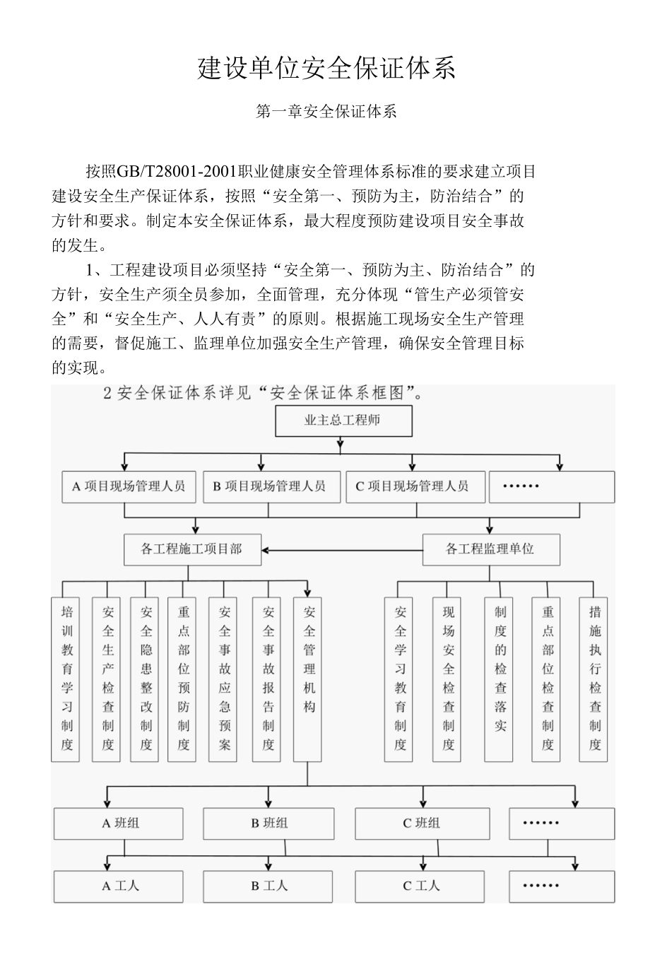 建设单位安全生产管理体系.docx_第1页