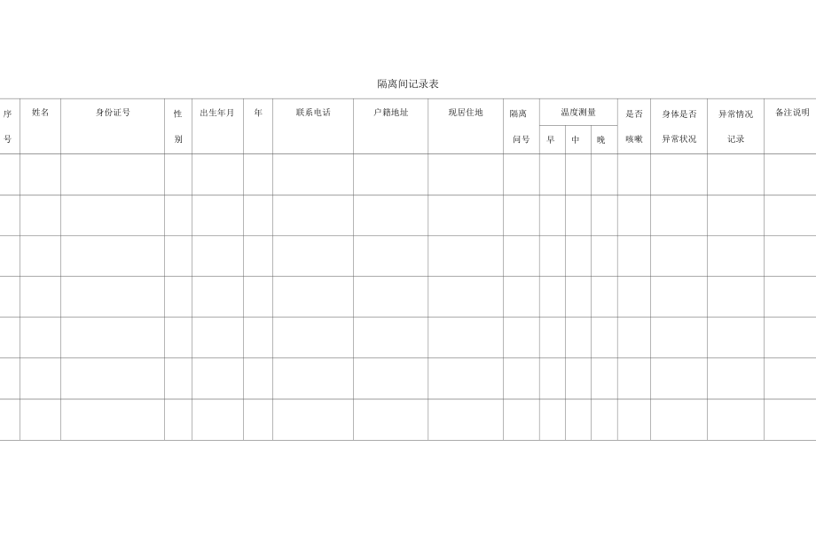 隔离间设置及管理方案疫情防控.docx_第2页