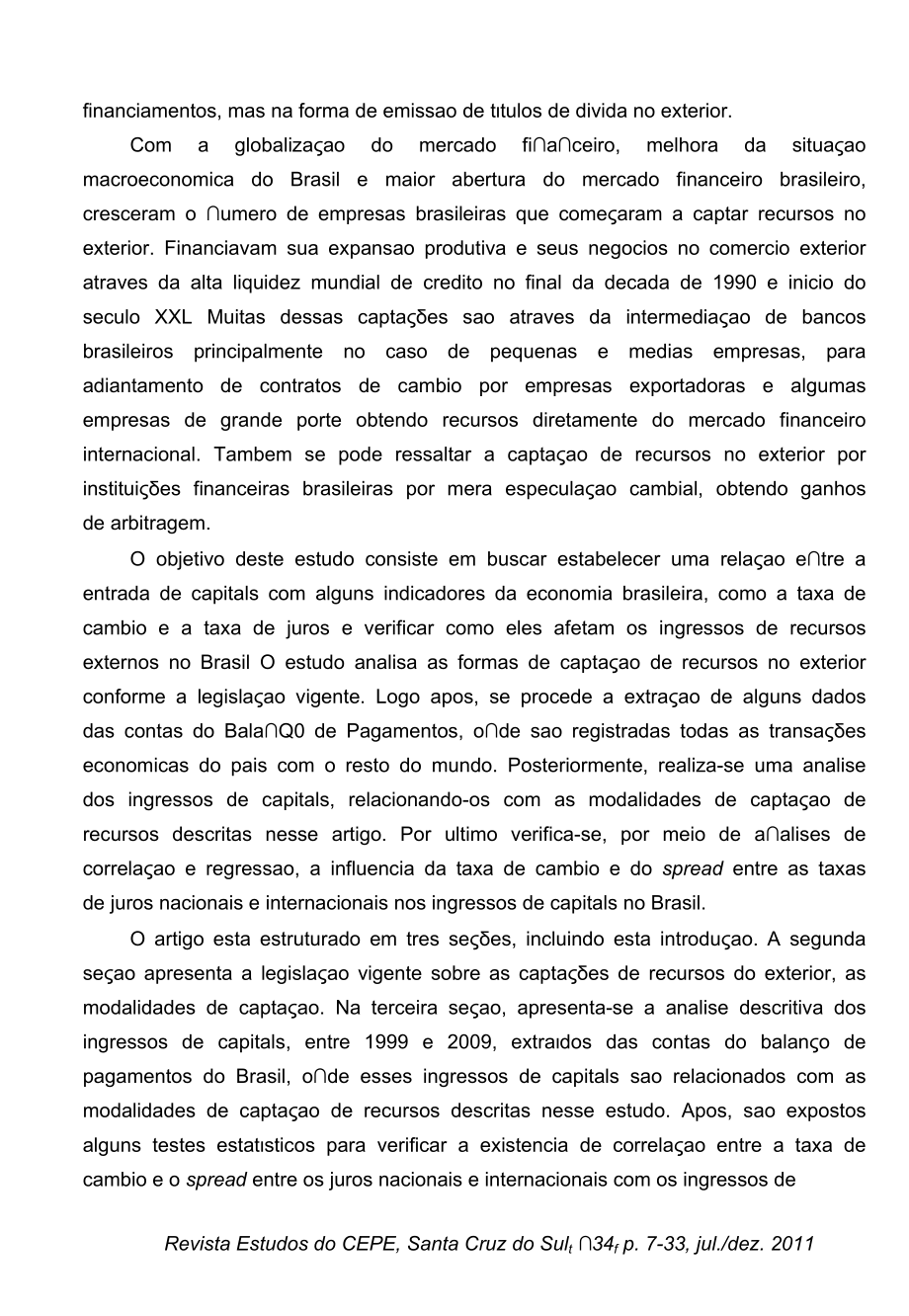 Capta o de recursos externos pelo setor público e privado brasileiro entre 1999 e 2009.docx_第2页