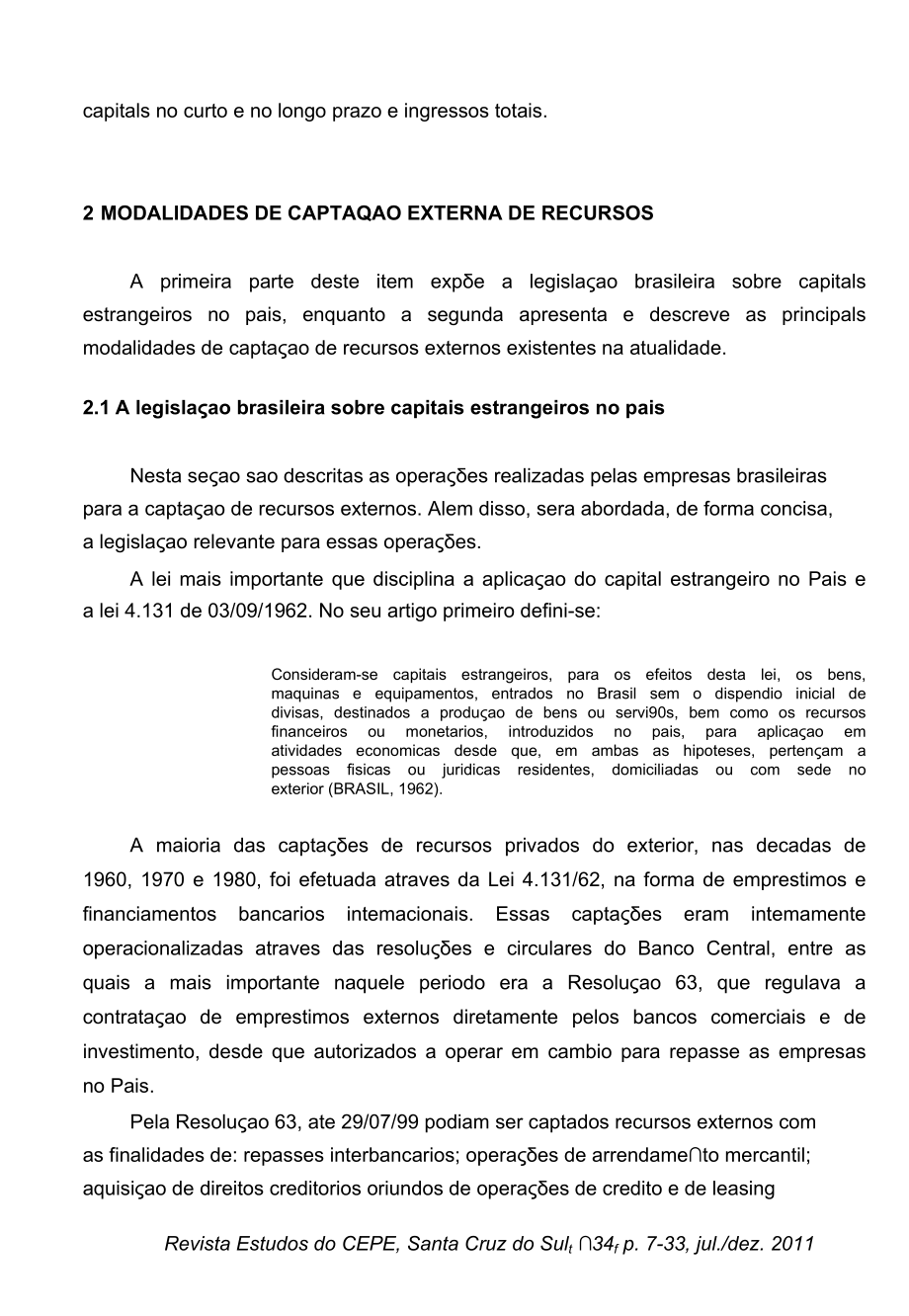 Capta o de recursos externos pelo setor público e privado brasileiro entre 1999 e 2009.docx_第3页