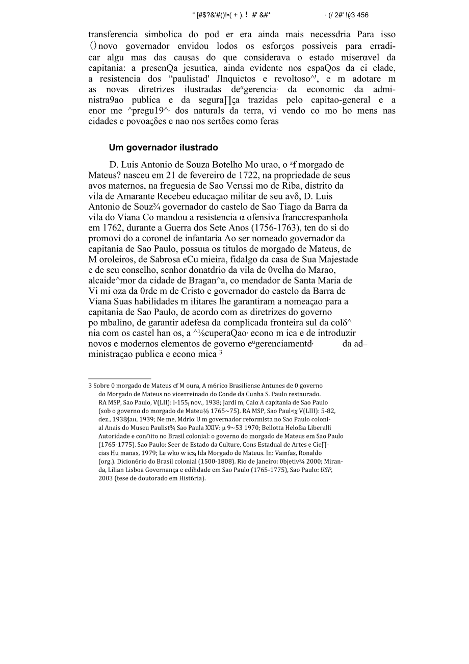 O milagre da onipotência e a dispers o dos vadios política urbanizadora e civilizadora em S o Paulo na administra o do morgado.docx_第3页