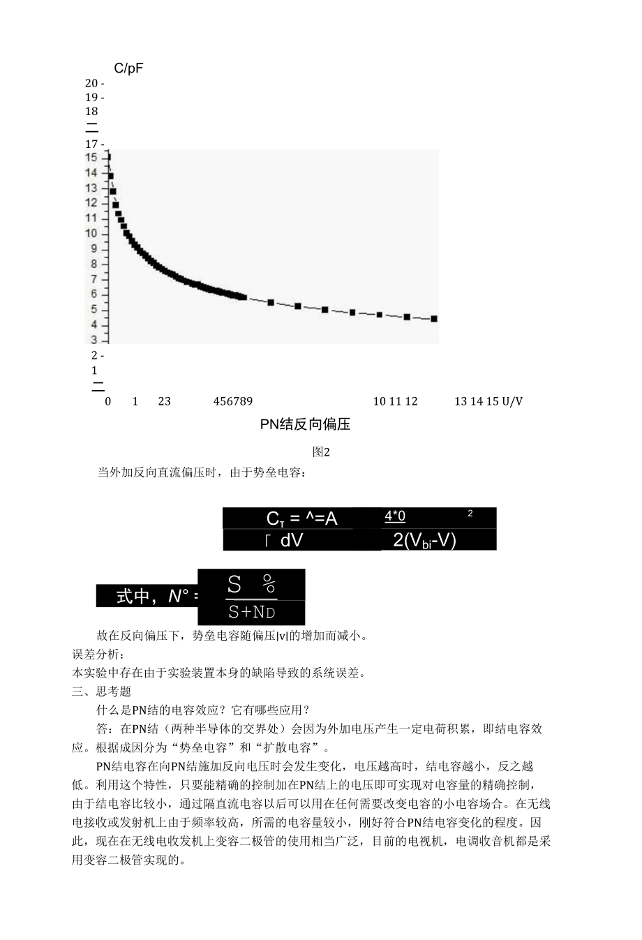 PN结电容电压特性测量.docx_第1页