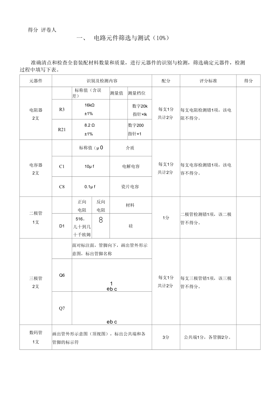 中专技能大赛试题正式试卷1.docx_第1页