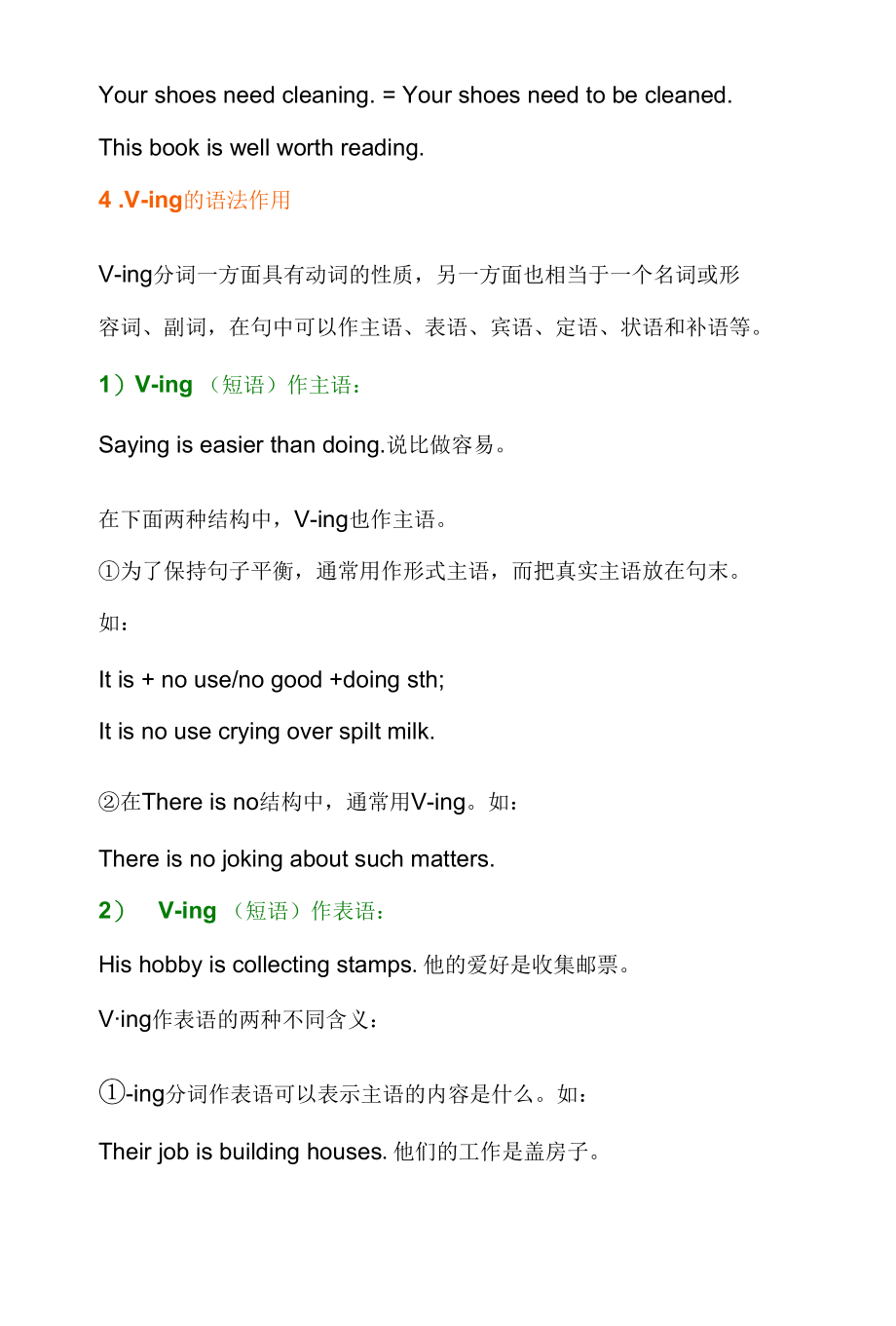 V-ing的用法复习.docx_第2页