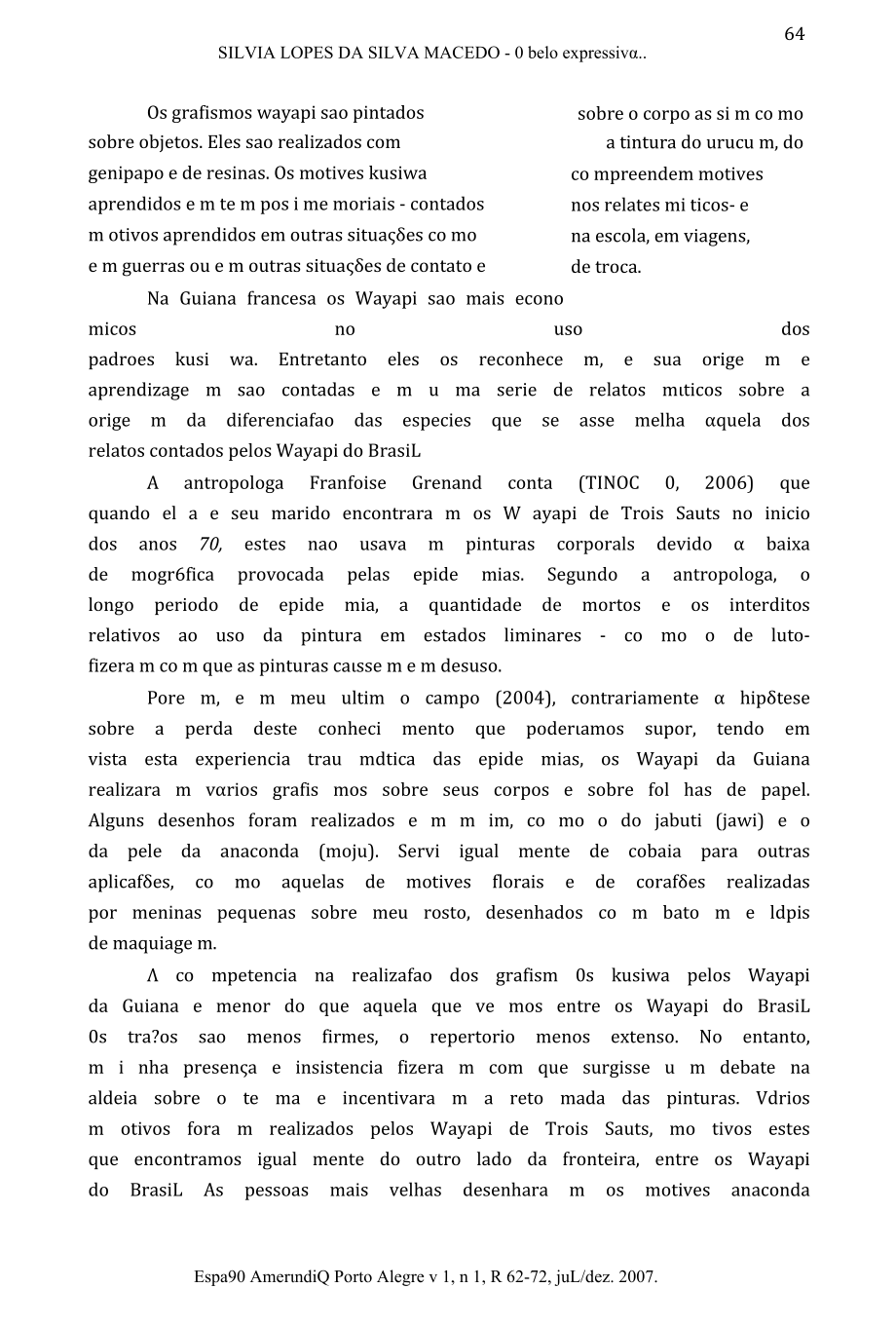 O BELO EXPRESSIVO A COMUNICABILIDADE DOS PADR ES GRáFICOS AMERíNDIOS.docx_第3页