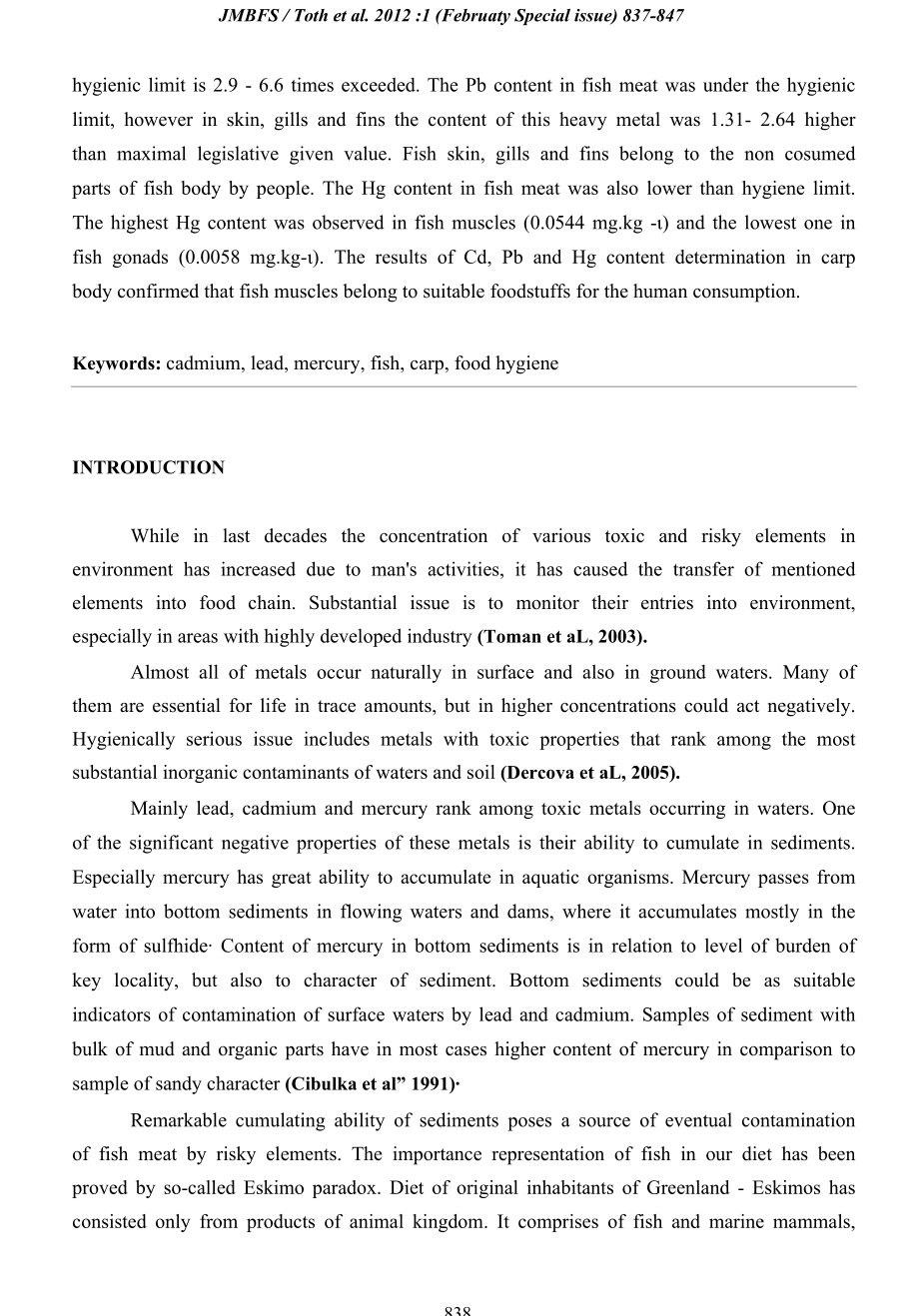 CADMIUM, LEAD AND MERCURY CONTENTS IN FISHES – CASE STUDY.docx_第2页