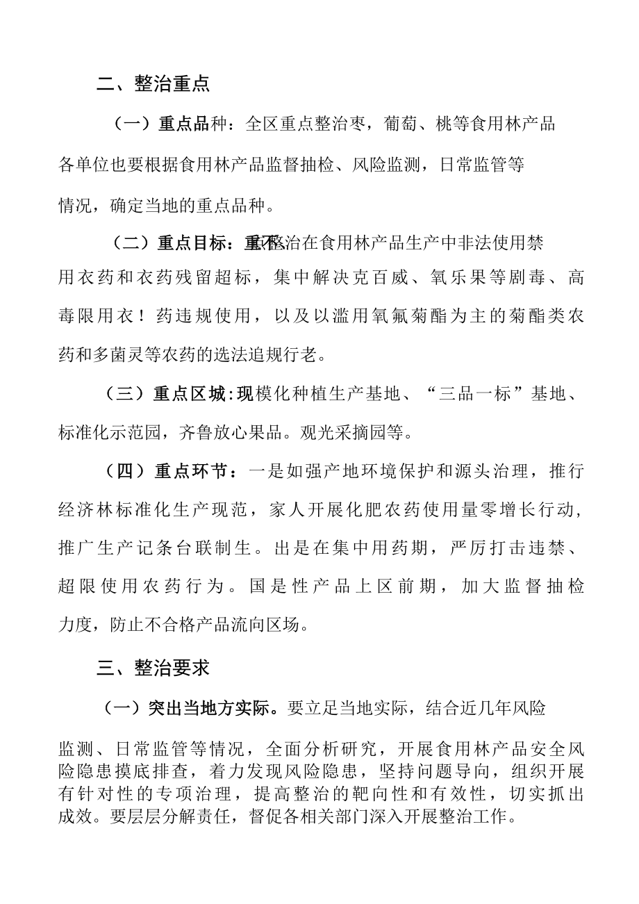 2022年全区守护舌尖安全整治行动食用林产品专项整治实施方案.docx_第2页