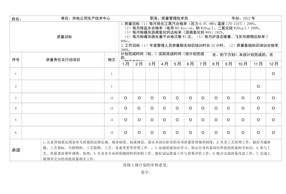 2022年热电公司质量责任制履职计划实施记录.docx_第3页