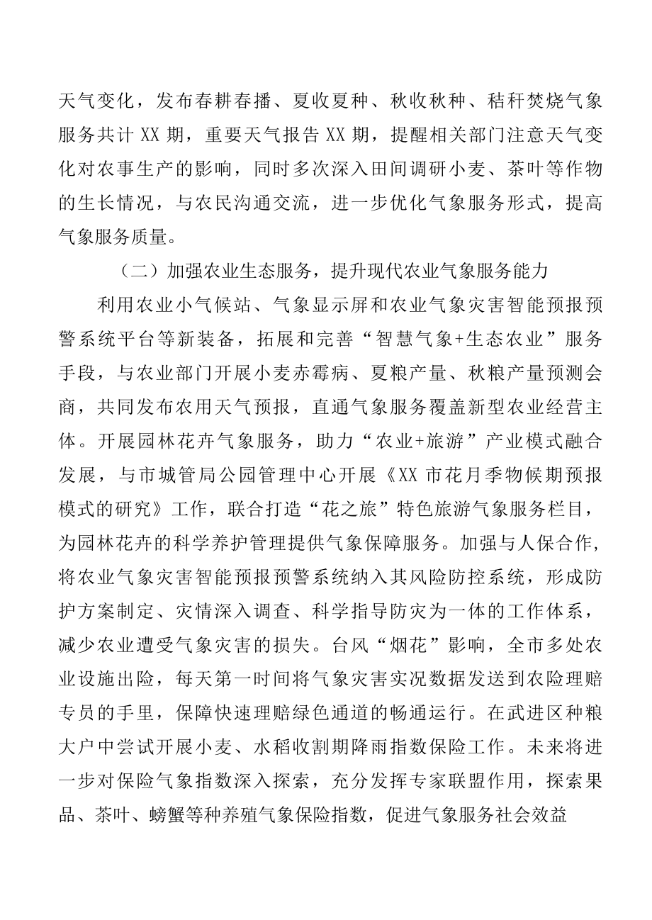 XX市气象局2022年乡村振兴战略实施情况总结.docx_第2页