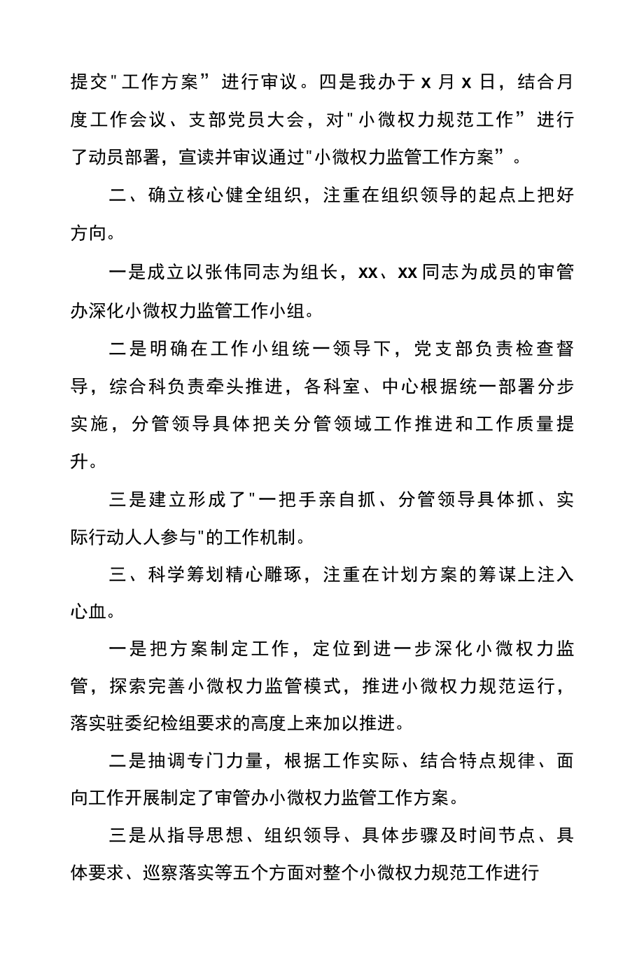 审管办小微权力规范工作总结报告范文.docx_第2页