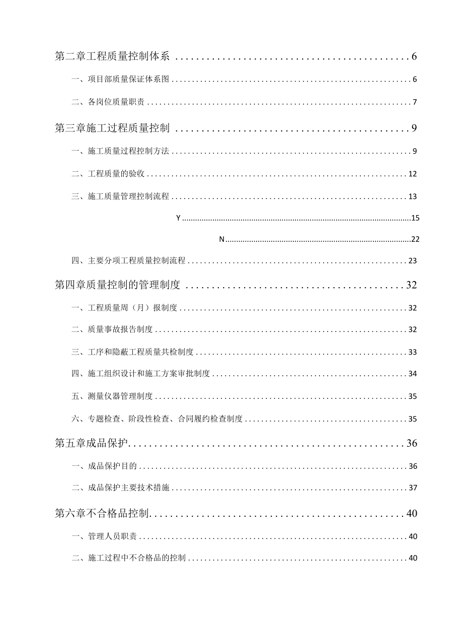 建筑施工质量管理计划土建.docx_第2页