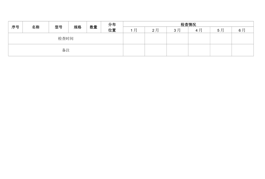 应急救援器材检查记录.docx_第3页