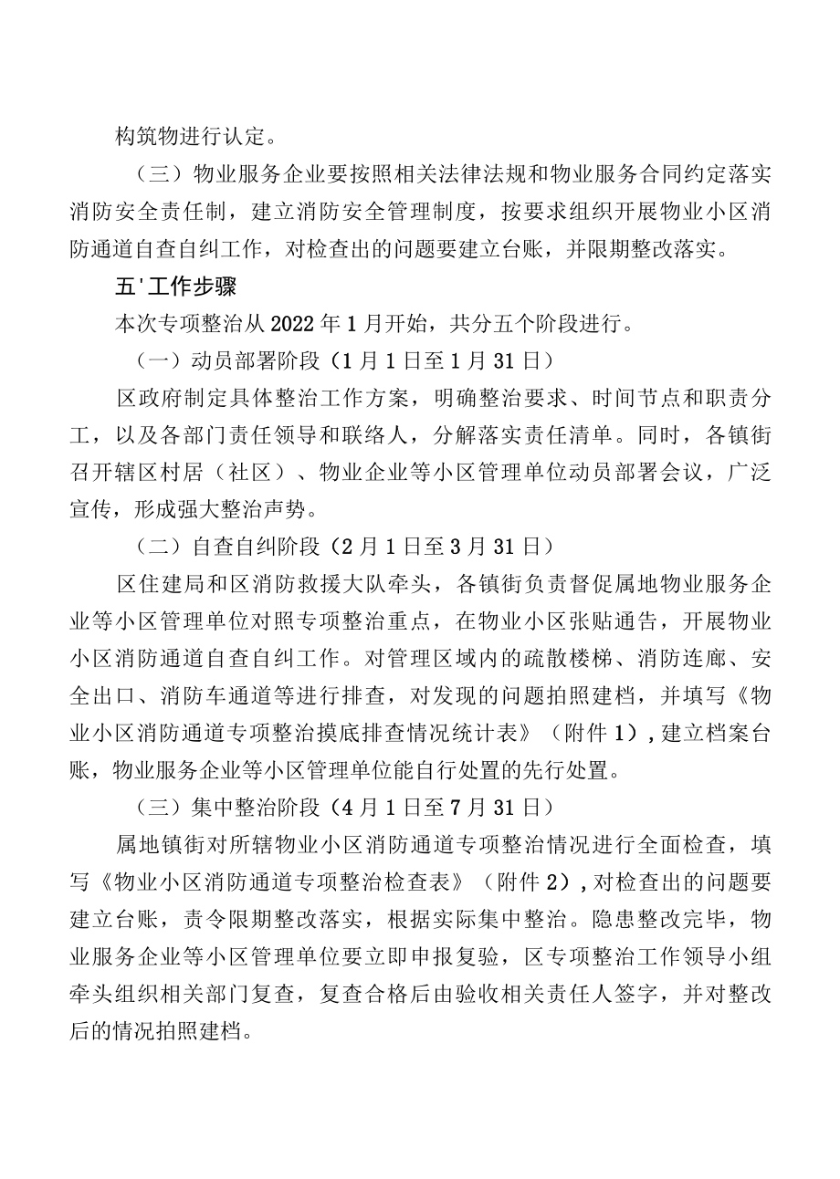 物业小区消防通道专项联合整治行动方案.docx_第3页