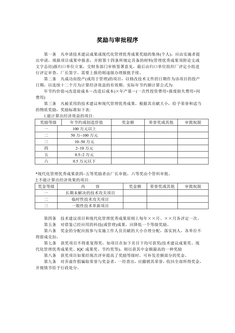 2023年企业技术改进与合理化建议管理制度.doc_第2页