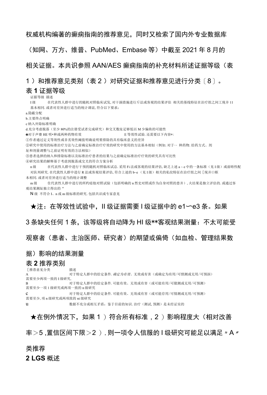 2022最新LennoxGastaut综合征诊断治疗的中国专家共识全文.docx_第2页