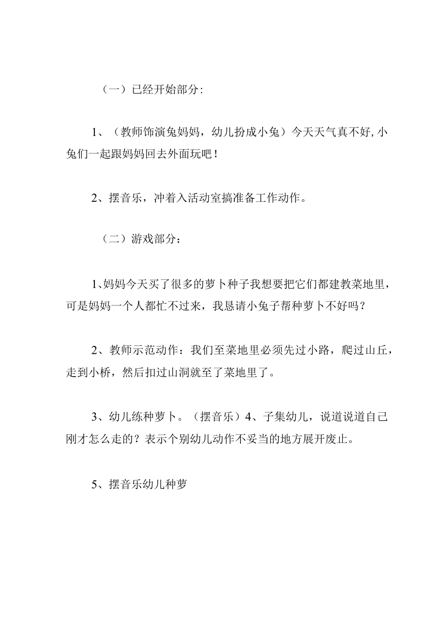 中班游戏教案小兔种萝卜.docx_第2页