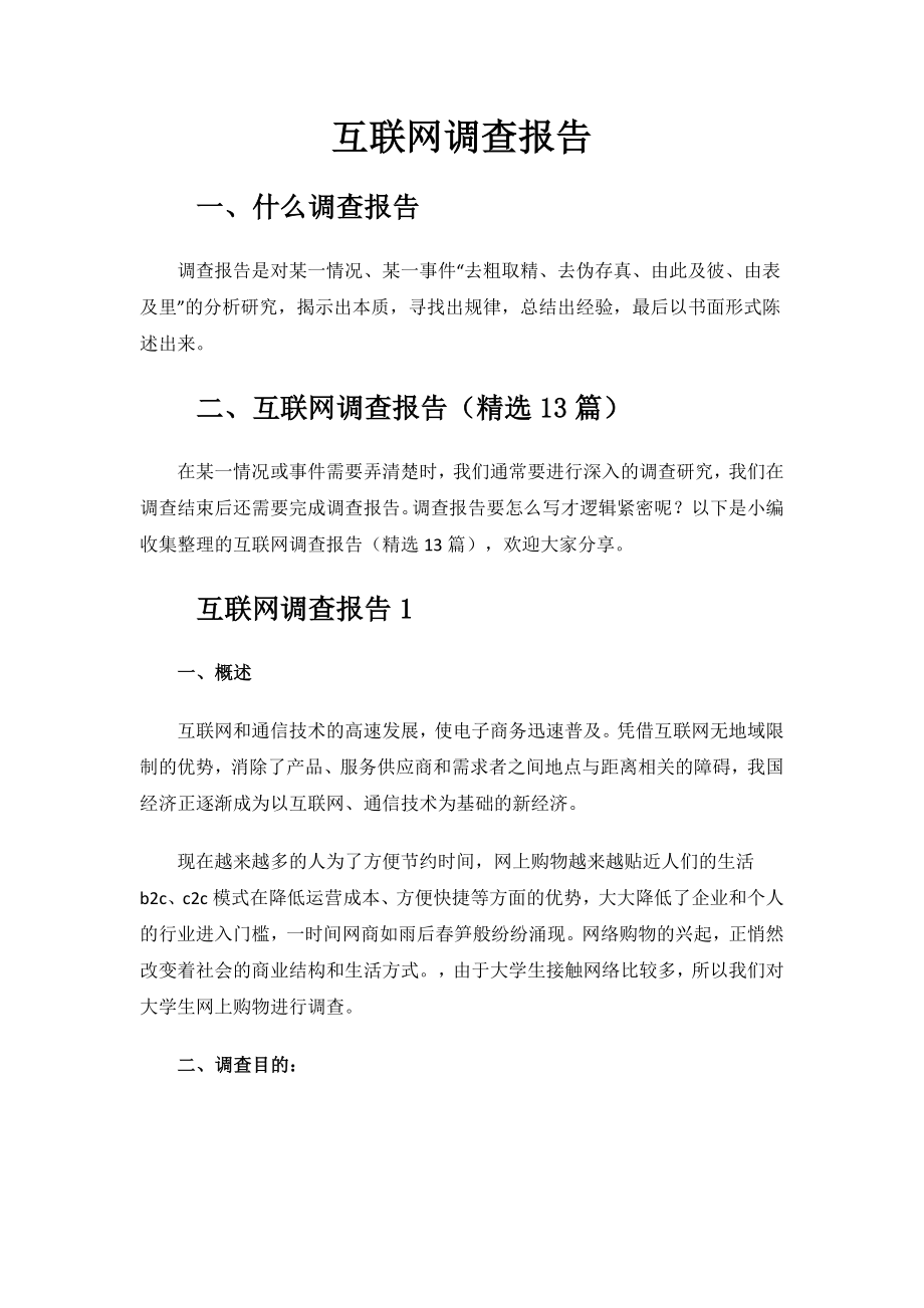 互联网调查报告.docx_第1页