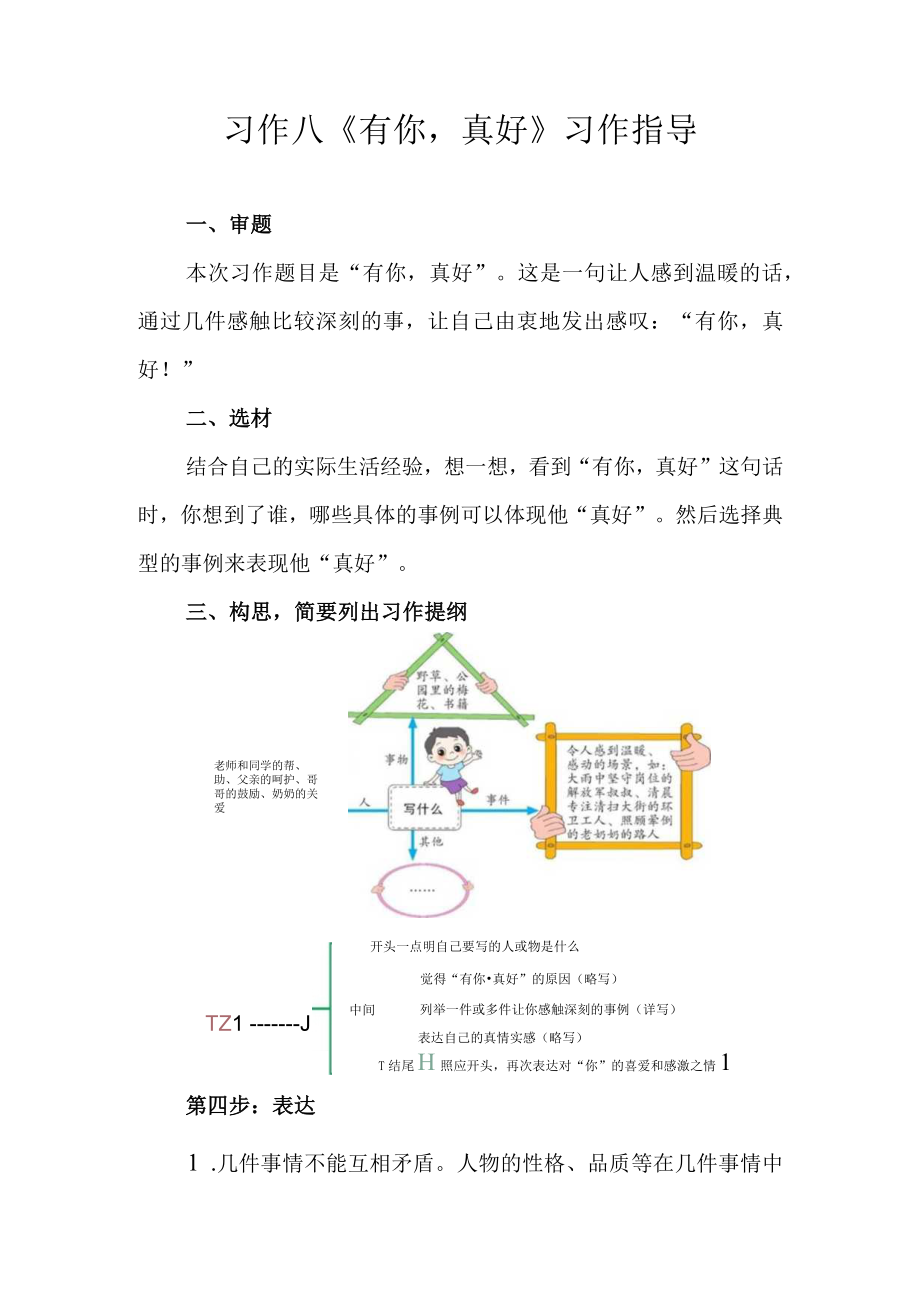 习作八有你真好习作指导.docx_第1页