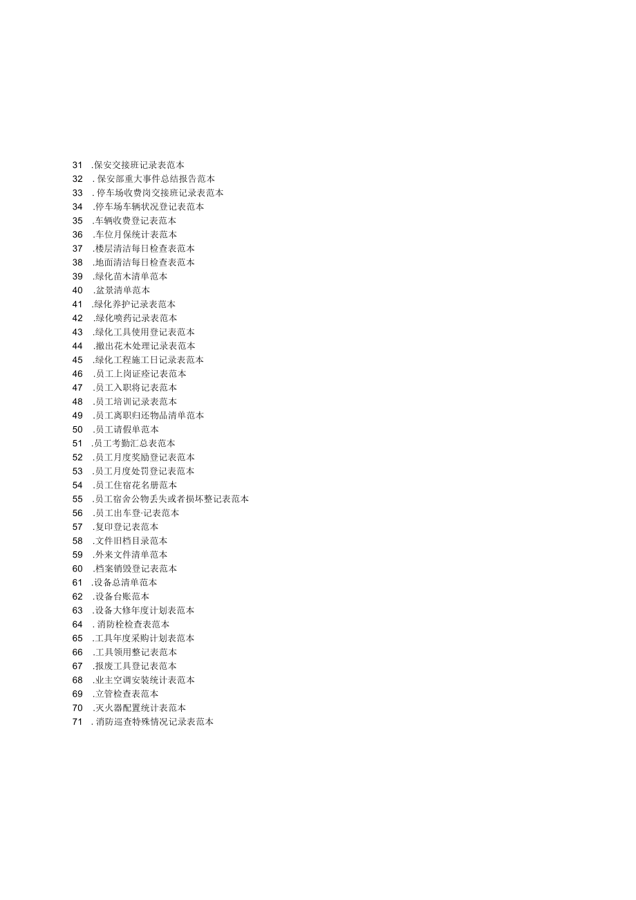 住宅小区物业规范化管理制度范本DOC41页.docx_第3页