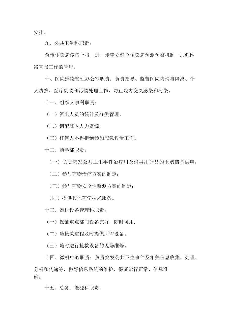 医院突发公共卫生事件中各部门职责.docx_第3页