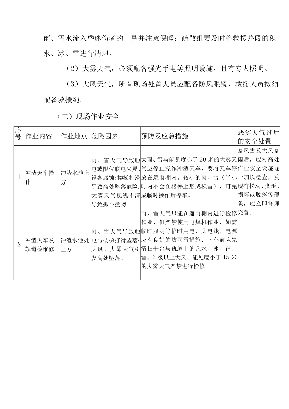 冶金公司恶劣天气应急预案.docx_第3页