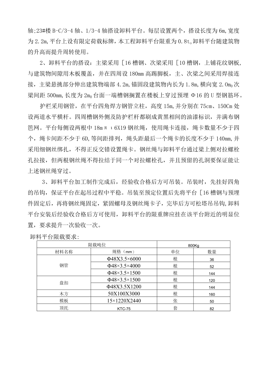 卸料平台施工方案已审批.docx_第3页