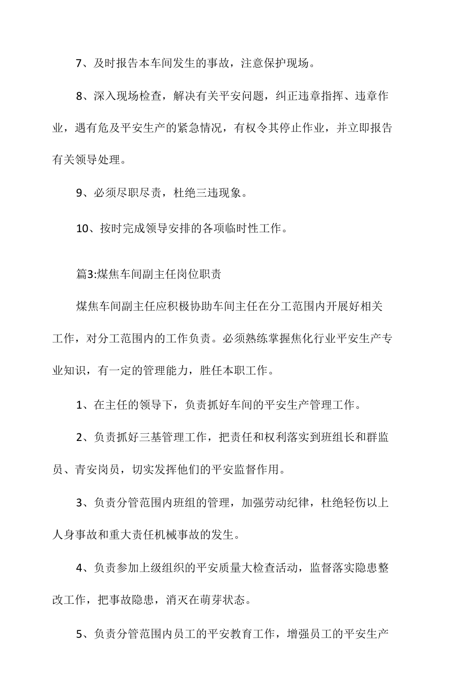 生产安全运行中心副主任岗位职责相关.docx_第3页