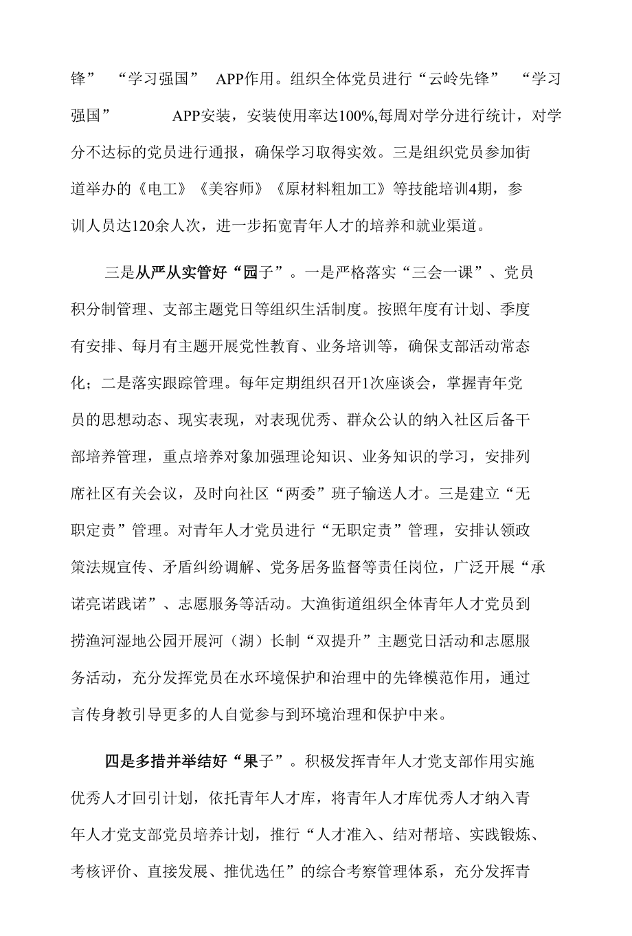 xx区青年人才党支部经验交流材料.docx_第2页