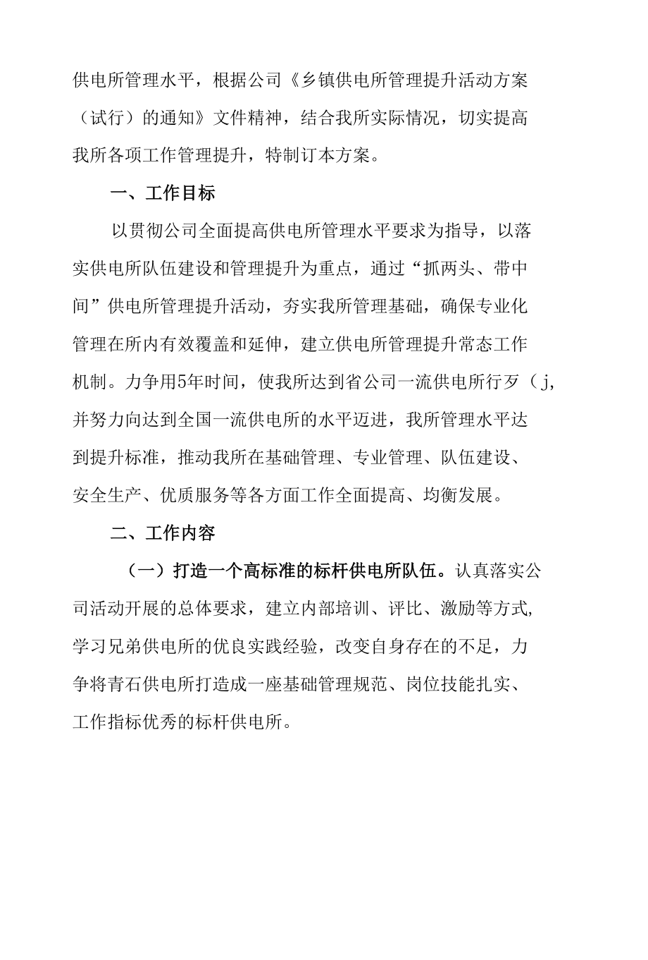 乡镇供电所管理提升活动方案.docx_第2页