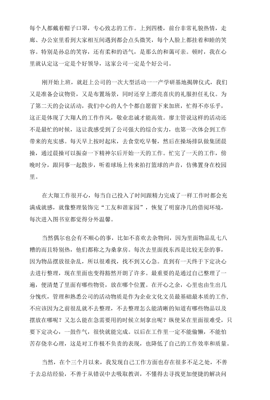 2022工程师试用期工作总结三篇.docx_第3页