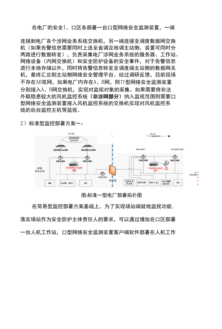 新能源电厂电力监控系统网络安全监测装置典型部署方案.docx_第3页