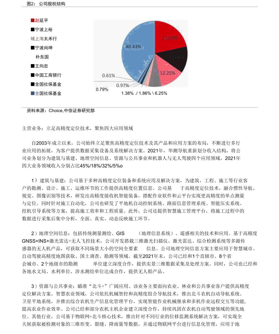 华测导航分析报告：高精度导航定位龙头车载业务打开新空间.docx_第2页