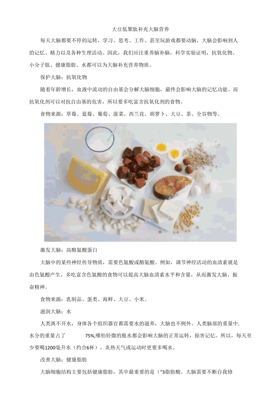 大豆低聚肽补充大脑营养.docx_第1页