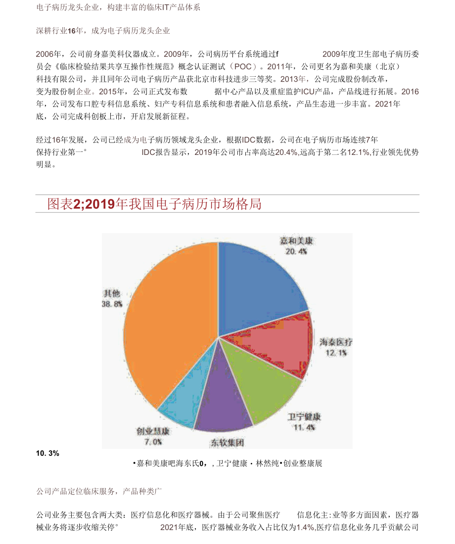 嘉和美康研究报告：临床IT时代电子病历龙头谱写新华章.docx_第1页