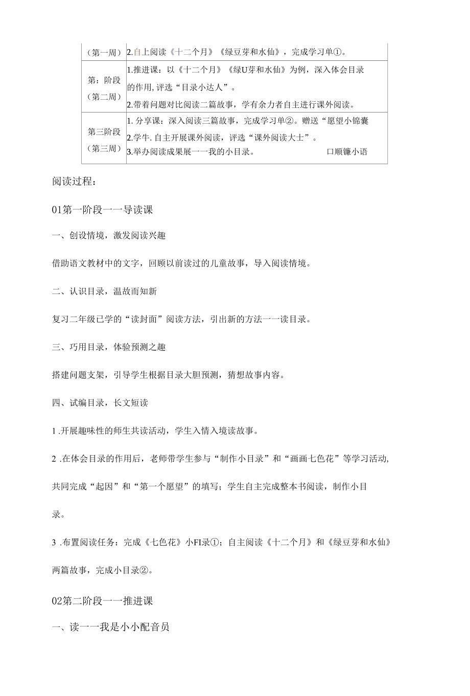 二下《七色花》整本书阅读教学设计.docx_第2页