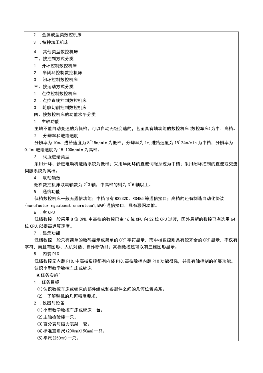 数控原理与系统全书电子教案项目16完整版教学设计高职.docx_第3页