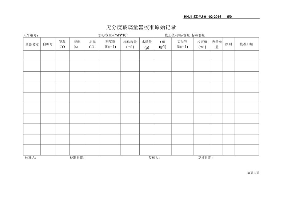 01常用玻璃仪器自校准方法表格.docx_第2页