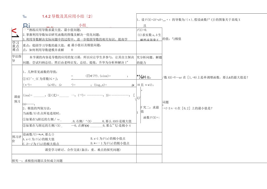 16 导数及其应用小结2.docx_第1页