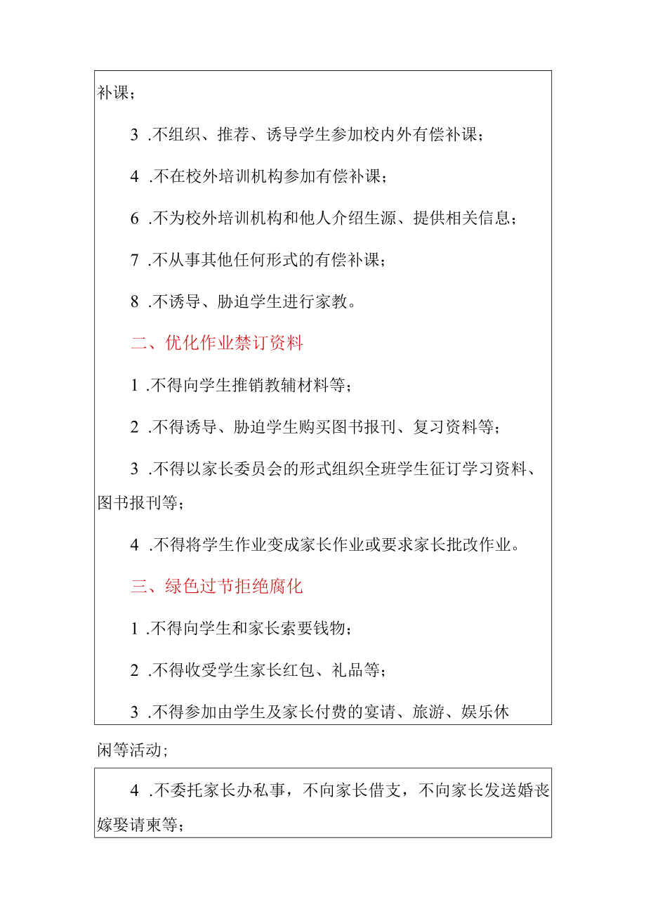 2023学年寒假师德师风告知书.docx_第2页