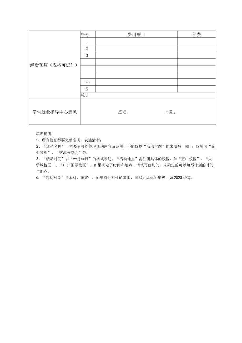 2023年职业启航活动月活动申报表.docx_第2页